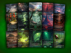 Hearthhull, the Worldseed Lands Matter MTG Proxy Commander Deck - HoloHeavenProxy