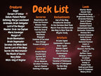 Sauron, the Dark Lord Army MTG Proxy Commander Deck - HoloHeavenProxy