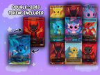 The Ur Dragon Tribal Chibi MTG Proxy Commander Deck - HoloHeavenProxy