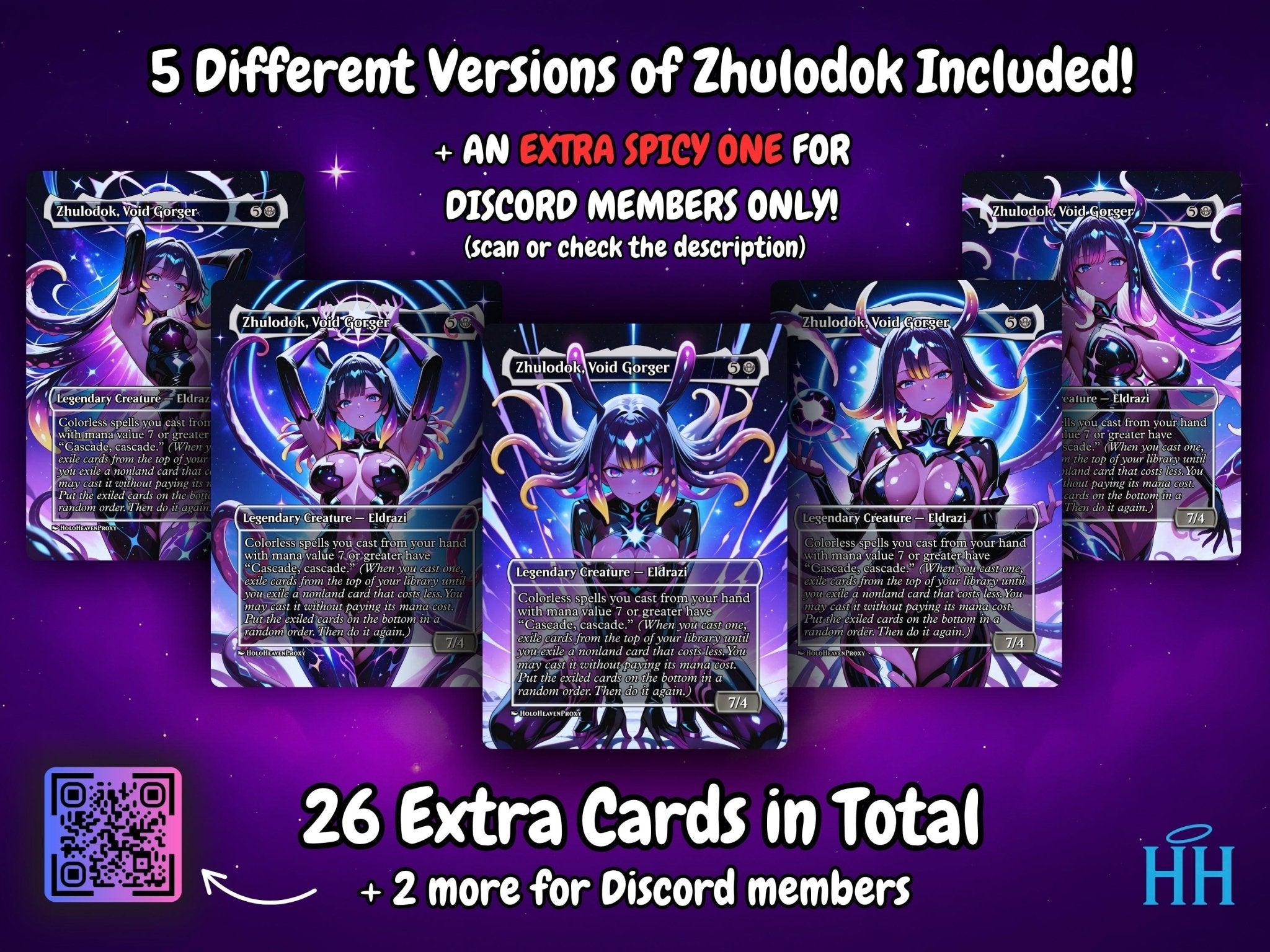 Zhulodok, Void Gorger Eldrazi Tribal MTG Proxy Commander Deck - HoloHeavenProxy